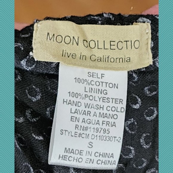 Moon Collection Black Floral Embroidered Strapless Dress - Picture 6 of 6